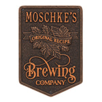Original Recipe Brewing Company Beer Plaque 