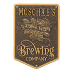 Original Recipe Brewing Company Beer Plaque 