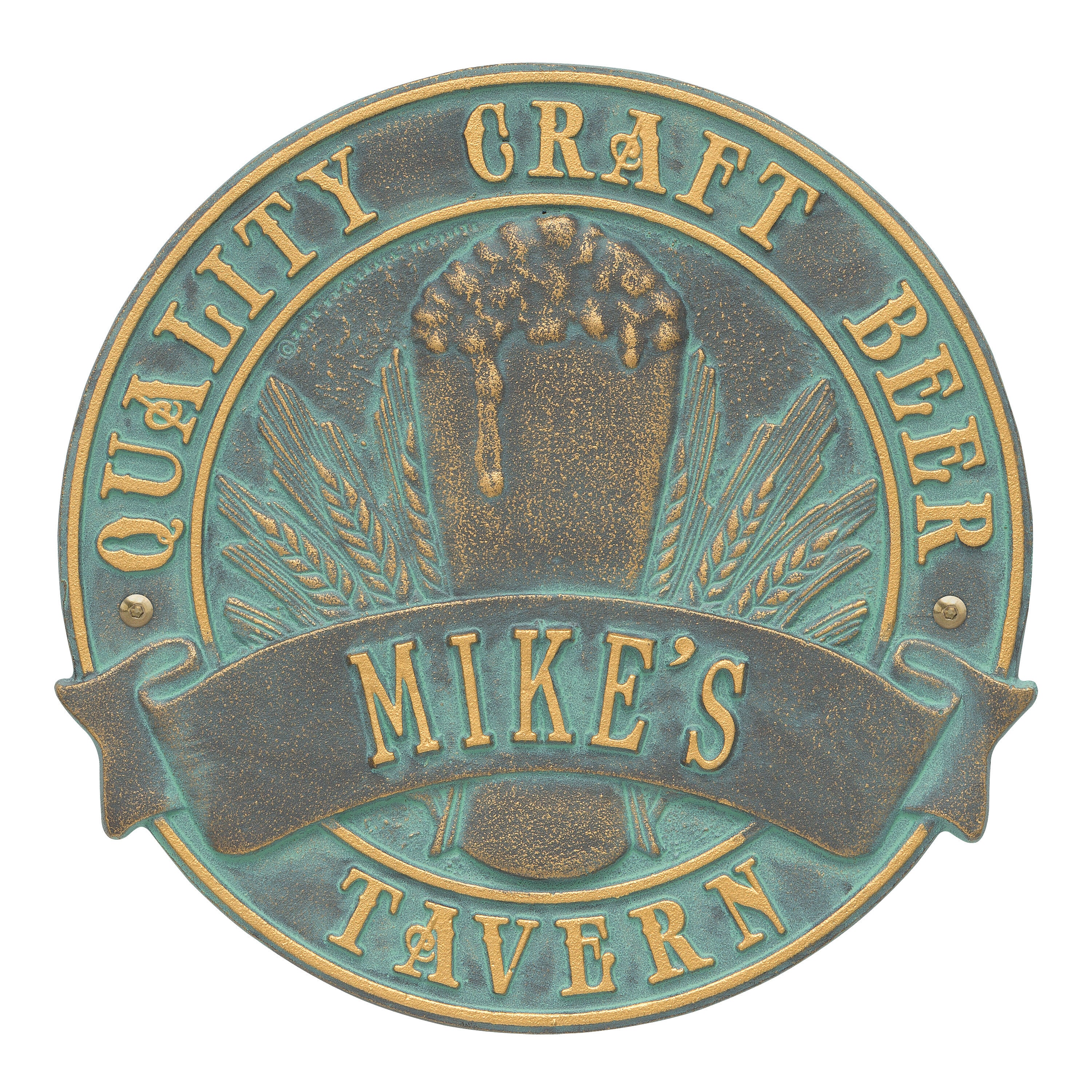 Quality Craft Beer Tavern Plaque