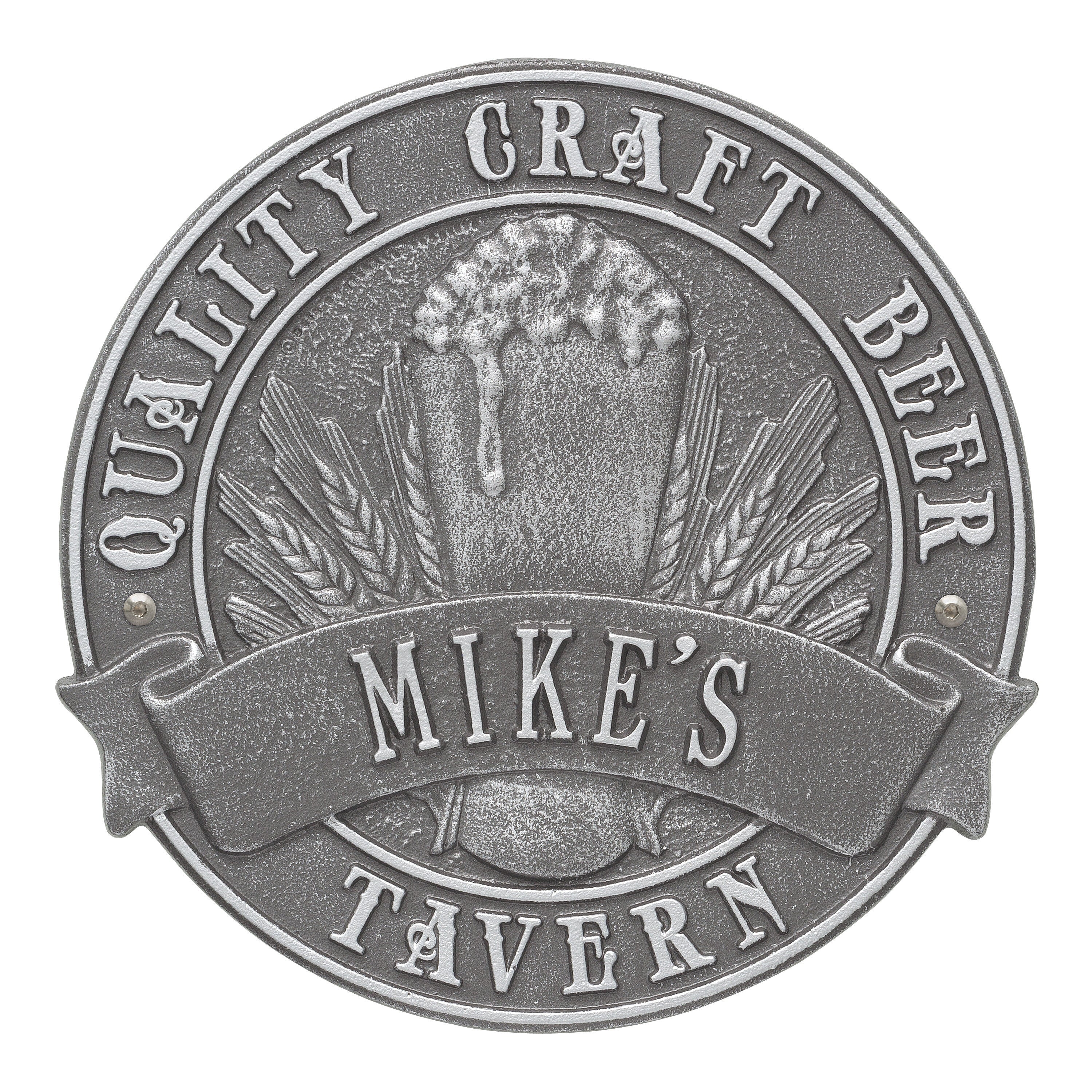 Quality Craft Beer Tavern Plaque