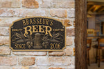 Quality Crafted Beer Date Plaque
