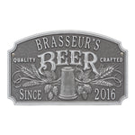 Quality Crafted Beer Date Plaque