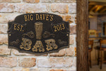 Date Established Bar Plaque 