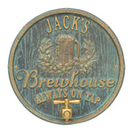 Oak Barrel Beer Pub Plaque 