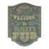 Pub Welcome Plaque
