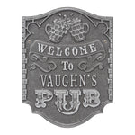 Pub Welcome Plaque