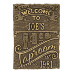 Tap Room Brew Pub Welcome Plaque