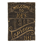 Tap Room Brew Pub Welcome Plaque