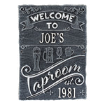 Tap Room Brew Pub Welcome Plaque
