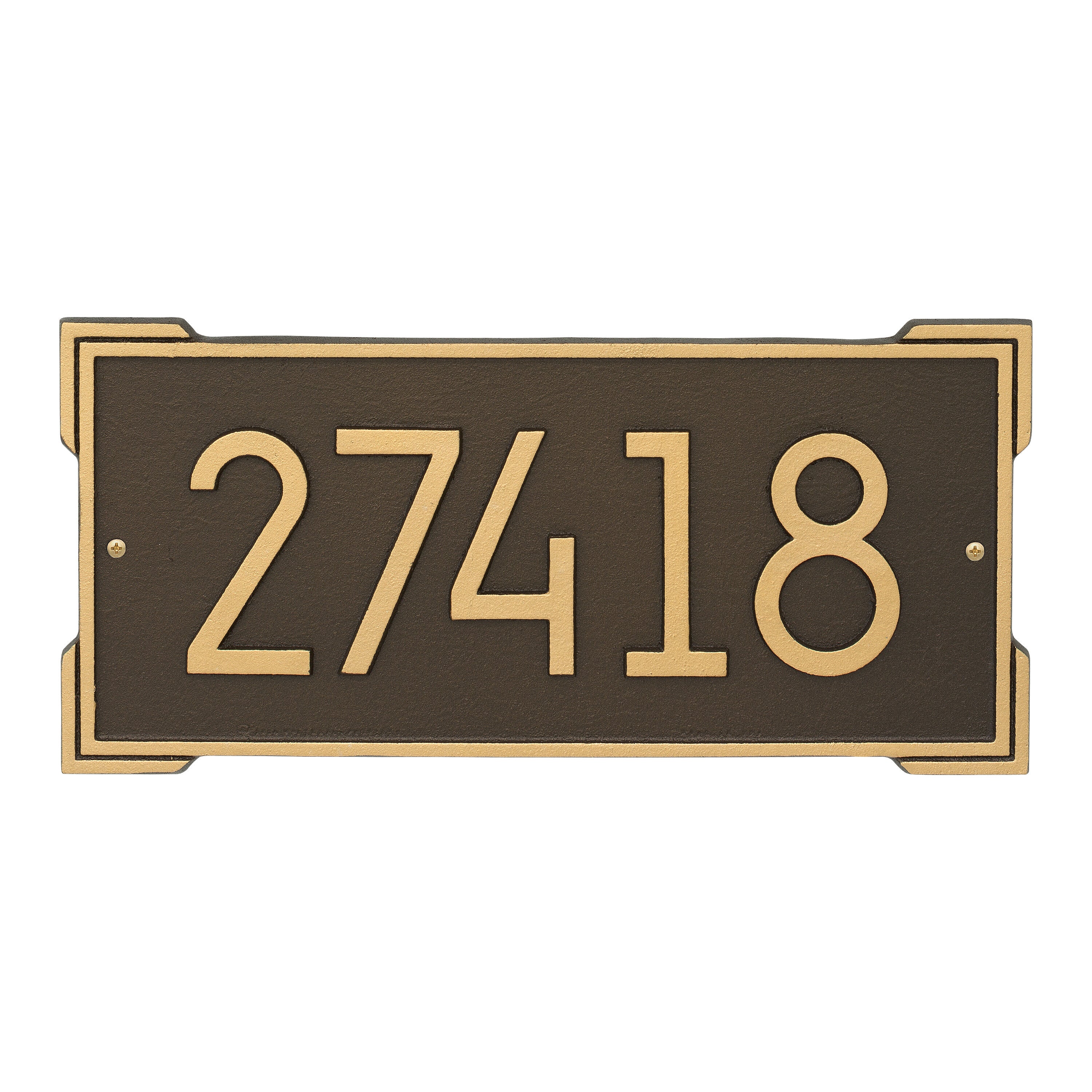 Modern Roanoke Wall Plaque 