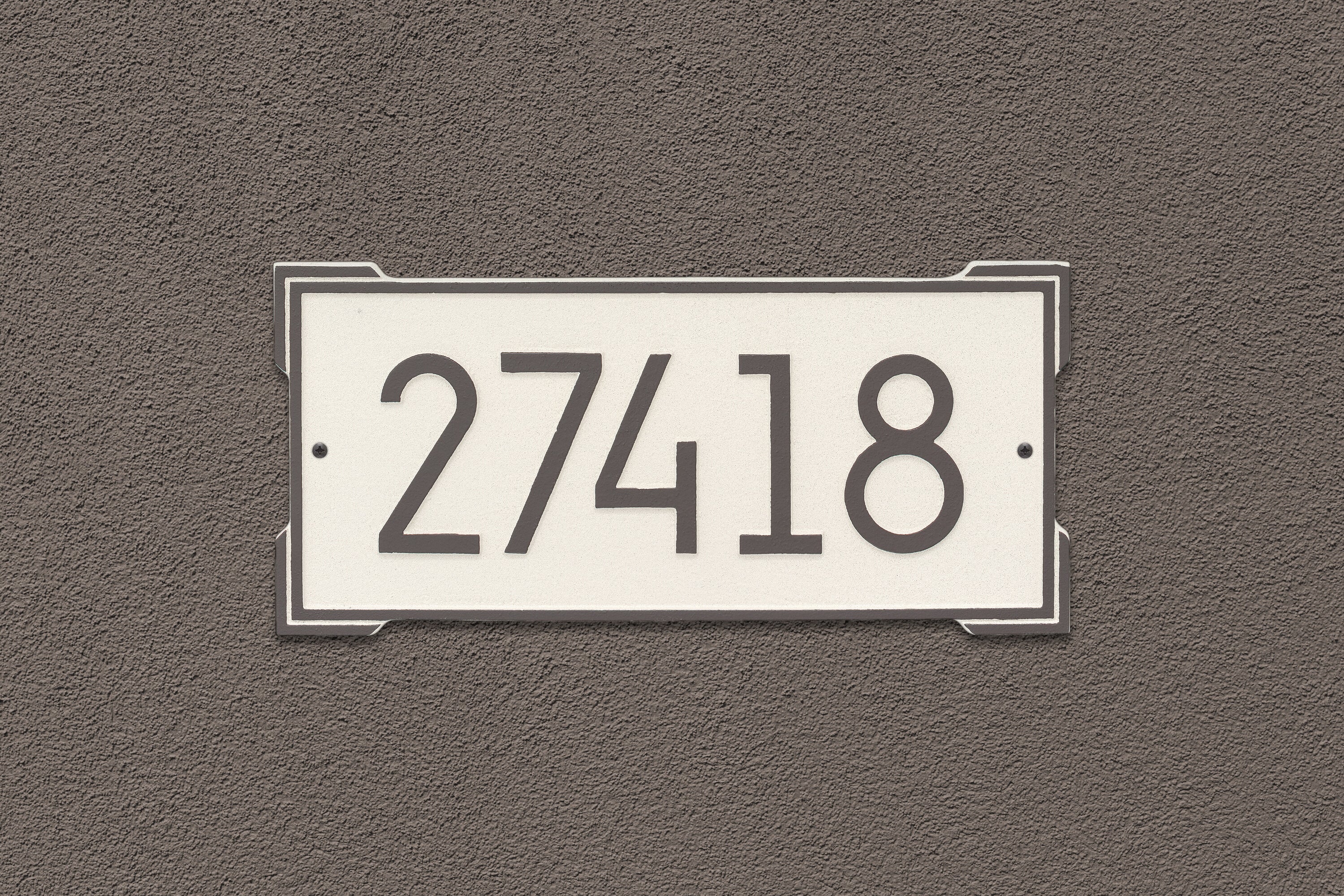 Modern Roanoke Wall Plaque 