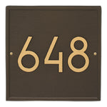 Modern Square Wall Plaque 