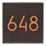 Modern Square Wall Plaque 