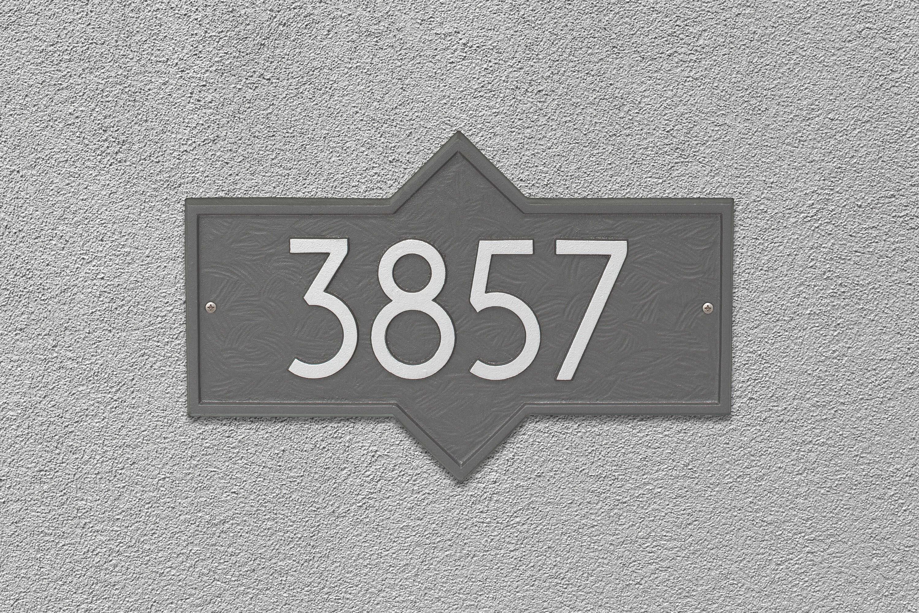 Modern Hampton Wall Plaque 