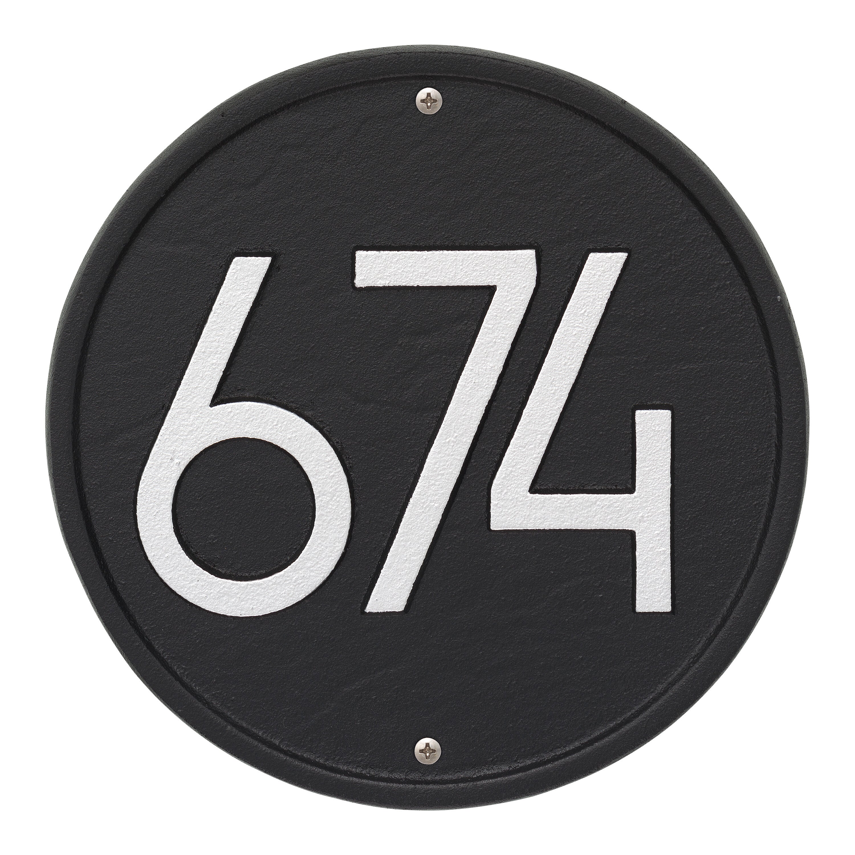 Modern Round Wall Plaque 