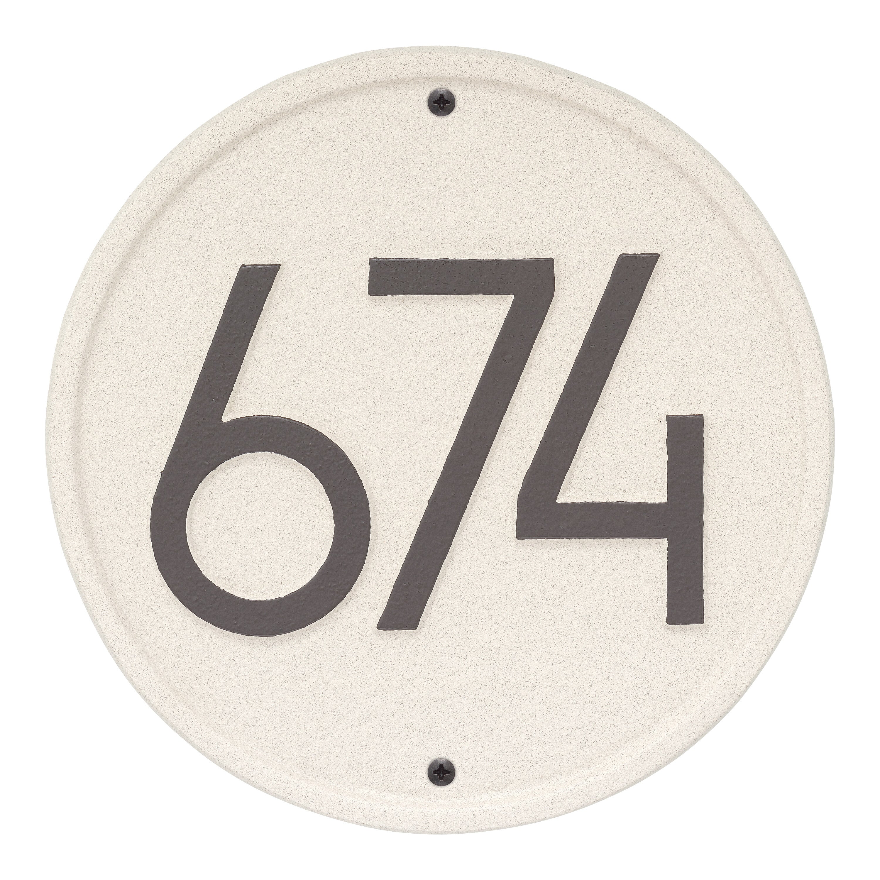 Modern Round Wall Plaque 