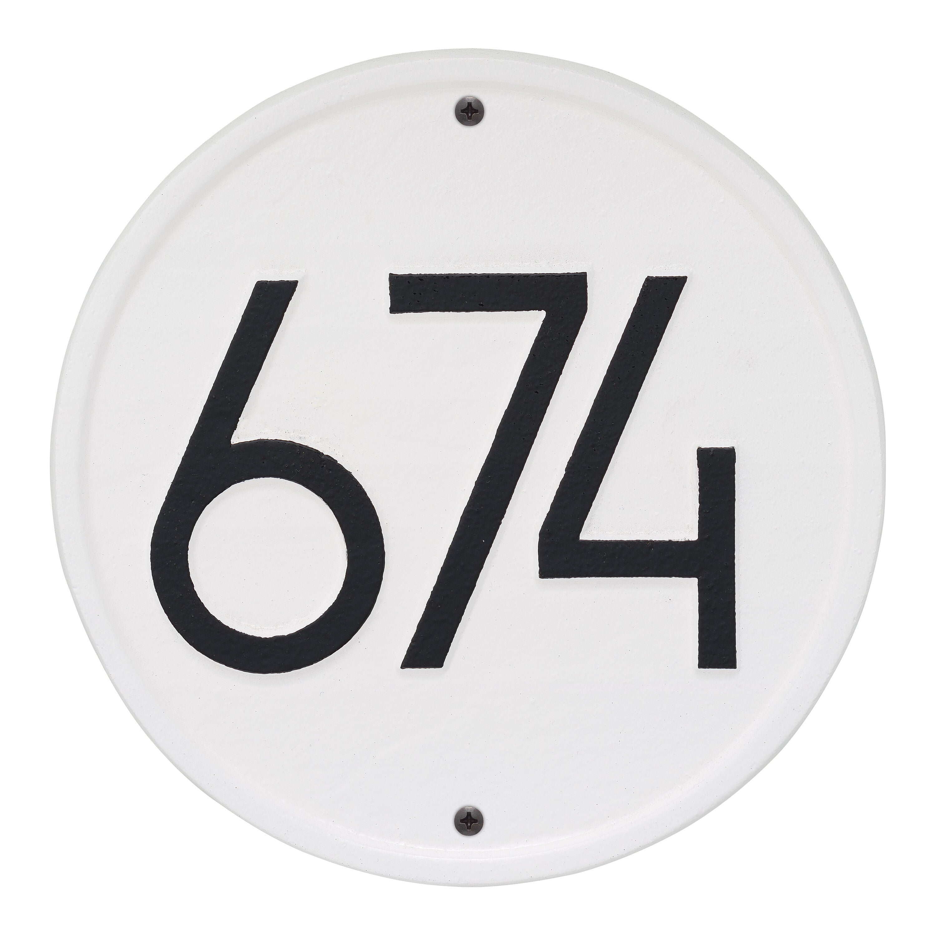 Modern Round Wall Plaque 