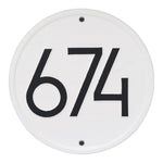 Modern Round Wall Plaque 