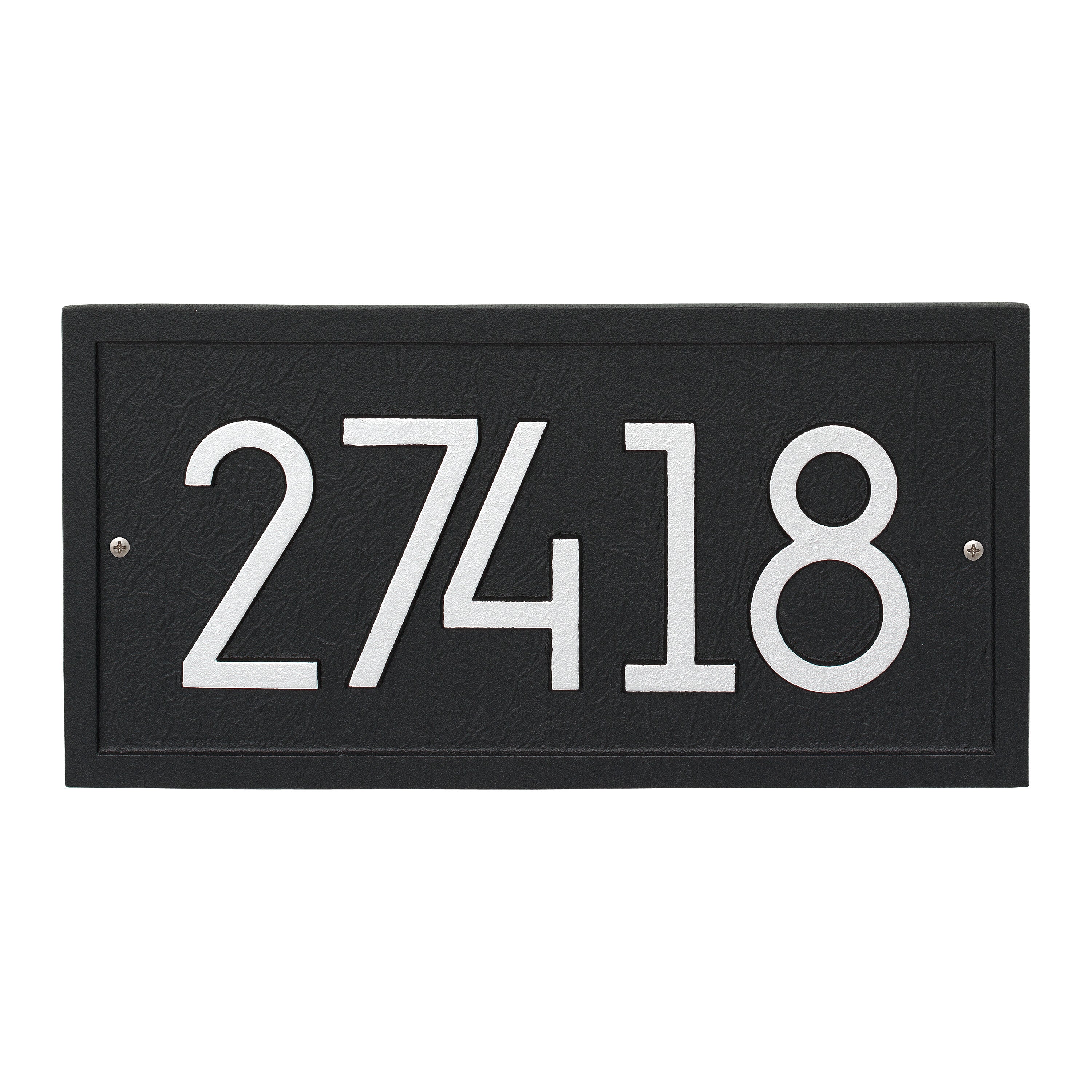 Modern Rectangle Wall Plaque 
