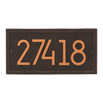 Modern Rectangle Wall Plaque 