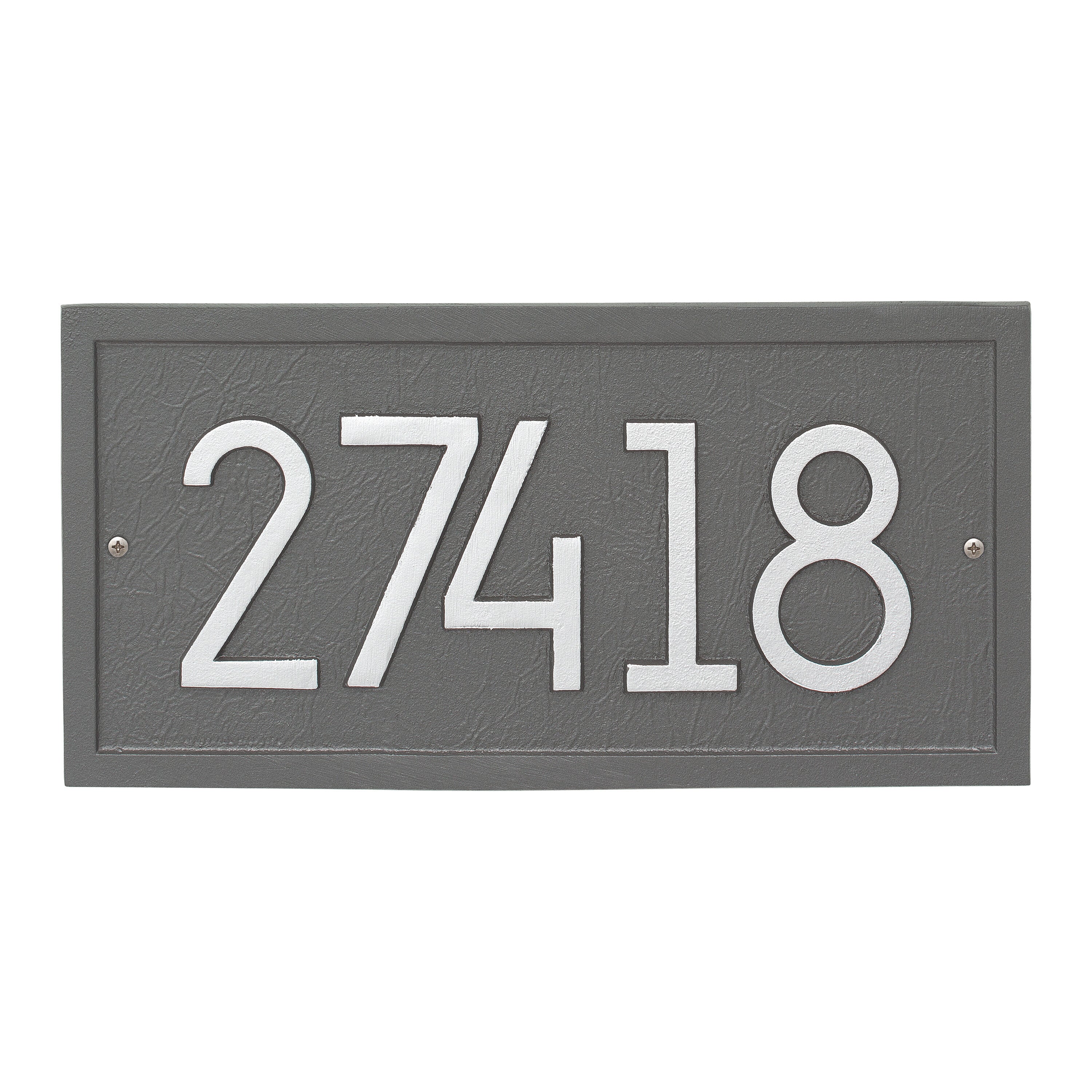 Modern Rectangle Wall Plaque 