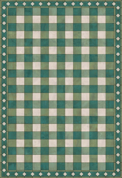 Williamsburg - Gingham Tile - Green