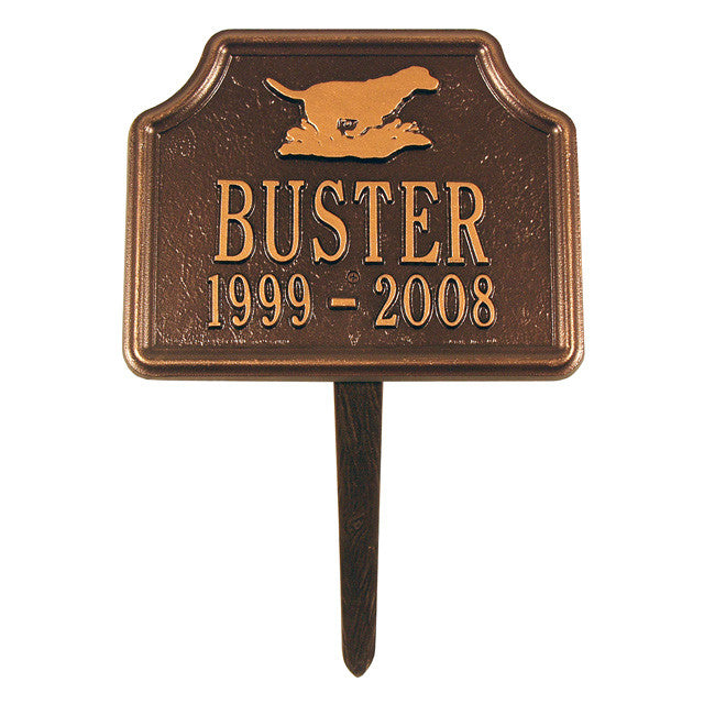 Retriever Memorial Marker