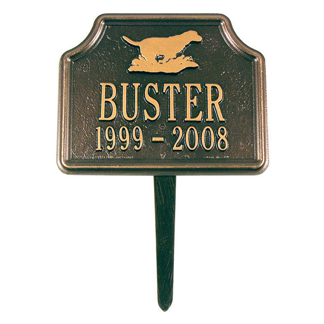 Retriever Memorial Marker