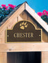 Pet Paw Name Plaque 