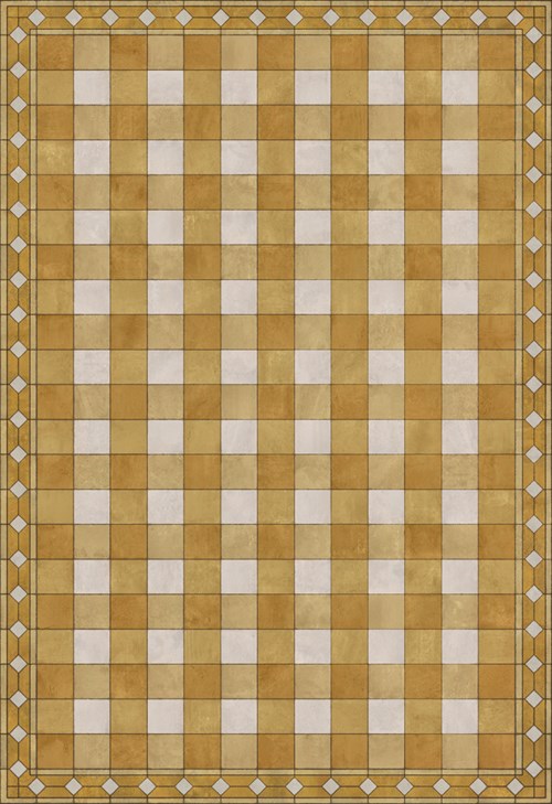 Williamsburg - Gingham Tile - Yellow