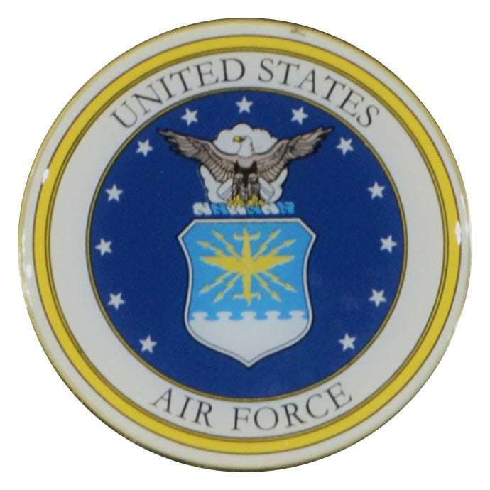 Air Force Gifts: We Support Our Troops Personalized Plaque 