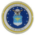 Air Force Gifts: We Support Our Troops Personalized Plaque 