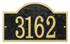Arch House Numbers Plaque 