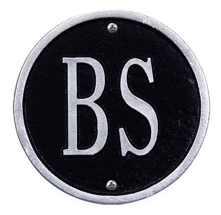 Bismark Wall Address Plaque 