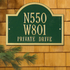 Wisconsin Special Wall Address Plaque 