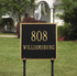 11" Square Lawn Address Plaque 