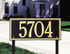 Double Line Lawn Address Plaque (Estate Size) 