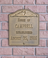 Wedding Wall Plaque 