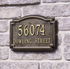 Williamsburg Wall Address Plaque (Standard Size) 