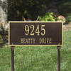 Hartford Lawn Address Plaque (Standard Size) 