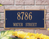 Roanoke Wall Address Plaque (Standard Size) Whitehall ProductsOutside The Box Home & Garden Décor