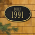 Date Built Wall Plaque 