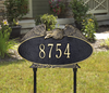 Eagle Oval Lawn Address Plaque 