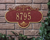 Rochelle Wall Address Plaque (Standard Size) Whitehall ProductsOutside The Box Home & Garden Décor