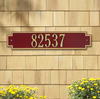 Windsor Horizontal Wall Address Plaque 