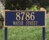 Roanoke Lawn Address Plaque (Estate Size) Whitehall ProductsOutside The Box Home & Garden Décor