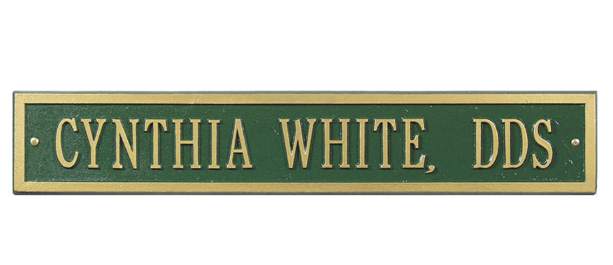 Arch Marker Extension Plaque (Estate Size) 