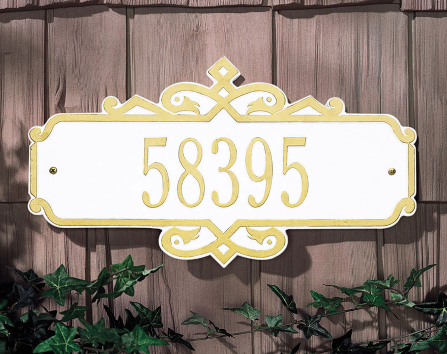 Coventry Wall Address Plaque 