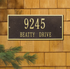Hartford Wall Address Plaque (Standard Size) 