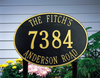 Hawthorne Oval Lawn Address Plaque (Estate Size) 